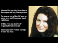 Download Lagu Loretta Lynn - You Ain't Woman Enough (To Take My Man) LYRICS