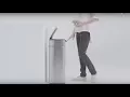 simplehuman rectangular steel touch-bar trash can - 30L