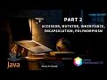 Tutorial Java Accessor Mutator Inheritance Encapsulation Polymorphism