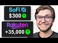 How To Earn 300 35 000 Amex Points in Under an Hour SoFi Banking Rakuten Offer Stacking