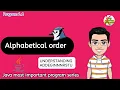 Java program to print the letter in Alphabetical order