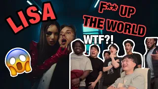 My College Friends React To LISA FUTW Vixi Solo Version Official Music Video 
