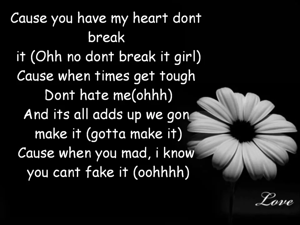 Love Dont Change - Jeremih Lyrics