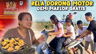 mbok ninu jual maklor gratis | Komedi Bocil