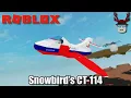 I Built A SNOWBIRD CT-114 Roblox Plane Crazy Plane Crazy Week