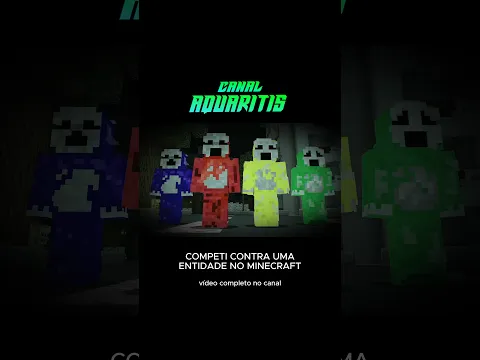 Competi Contra Uma ENTIDADE no MINECRAFT