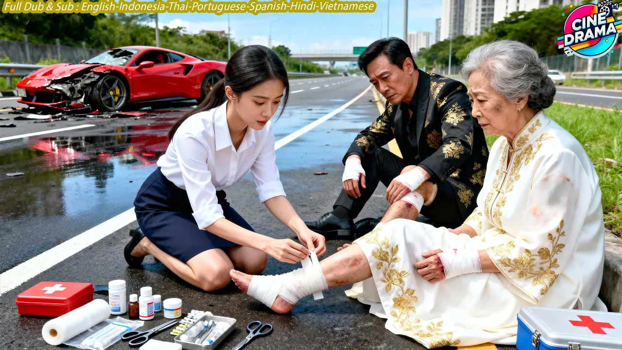 Girl Saves an Elderly Couple in an Accident, They’re Billionaires Who Adopt Her and Change Her Life