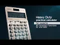 CASIO Heavy Duty Calculator Promotion Movie