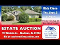 Estate Auction - 117 Mickelo Ln Madison AL