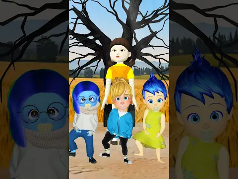 둥글게 둥글게 🦑 Squid Game x Inside Out