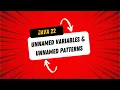Java 22 new feature - Unnamed Variables and Unnamed Patterns