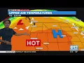 Monday morning weather forecast - Aug 22 2022