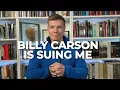 Billy Carson lost to me in a debate and is now suing me