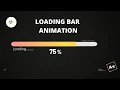 Loading Bar Animation - After effects Tutorial