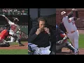 Orioles Hit 2 Grand Slams against Astros Jim Palmer Tries His First Ever Chicken Wing