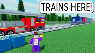I Parked the HEAVIEST Truck on Train Tracks BUT the Train Didn't Care..