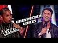 Download Lagu SURPRISING VOICES in the Blind Auditions | The Voice Best Blind Auditions