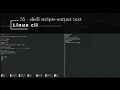 Linux CLI 55 shell scripts output text