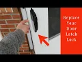 How to Replace a Screen Door Latch Handle Lock