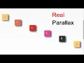 Real Parallax Scrolling Effect rellax js tutorial examples and demo in hindi
