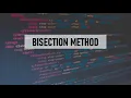 Bisection Method Program Using C Programming Language