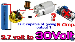 How to make 3 7v to 30v Boost Converter Homemade Step Up Booster Module DIY Boost Converter DC Boost