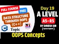 Day 19 A Level A5-R5 Data Structure through object oriented programming A Level Notes