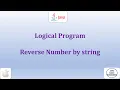 15 - Reverse Number by string