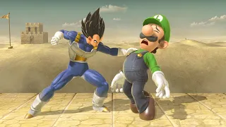 Vegeta CRASHES Into Smash Bros Ultimate