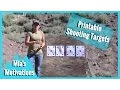 Shooting - Paper Targets for Sighting Firearms Mia s Motivations