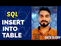 5 SQL - How to insert records into table