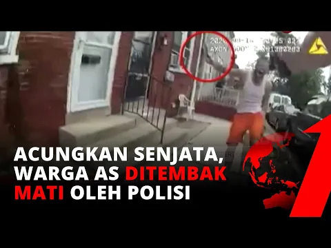 Jatuh Tersungkur, Detik-detik Polisi AS Tembak Warga Keturunan Latin | tvOne