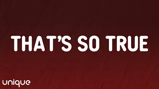 Gracie Abrams That S So True Lyrics 