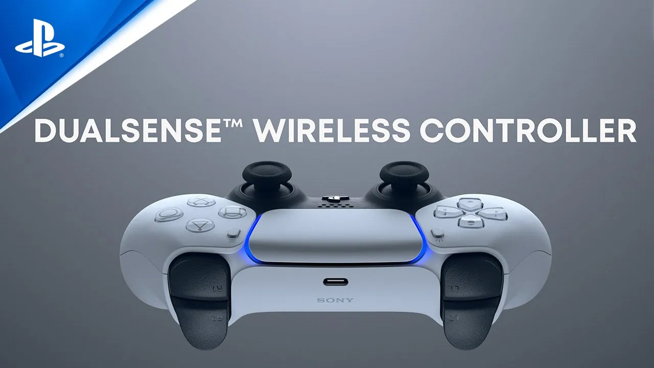 Controle PS5 Dualsense Midnight Black, Gatilhos Adaptáveis