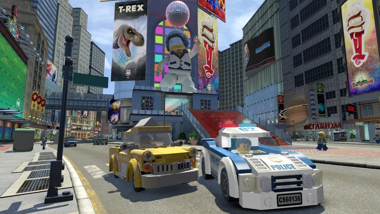 LEGO City Undercover -  Super Minifigure Cheat Unlocked (100%) + 450 Gold Brick Stud Fountain. 