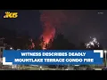 Witness describes seeing deadly July 3 Mountlake Terrace condo fire