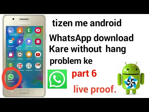 Download MP3 samsung z2 me WhatsApp kaise download kare