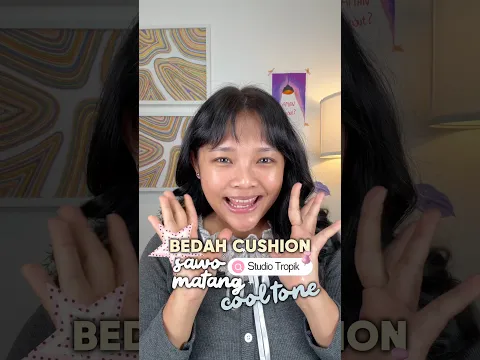 RIRIEPRAMS REVIEW CUSHION STUDIO TROPIK SAWO MATANG COOL