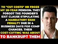 They Froze My Pension I Triggered a Founder Clause Corporate Revenge