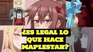 ORIGEN EVOLUCION Y POR QUE NO DEMANDAN A MAPLESTAR