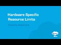 Hardware Specific Resource Limits CloudStack 4 20 Feature First Look