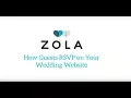 Download Lagu Zola Weddings | How Guests RSVP on Zola Wedding Websites