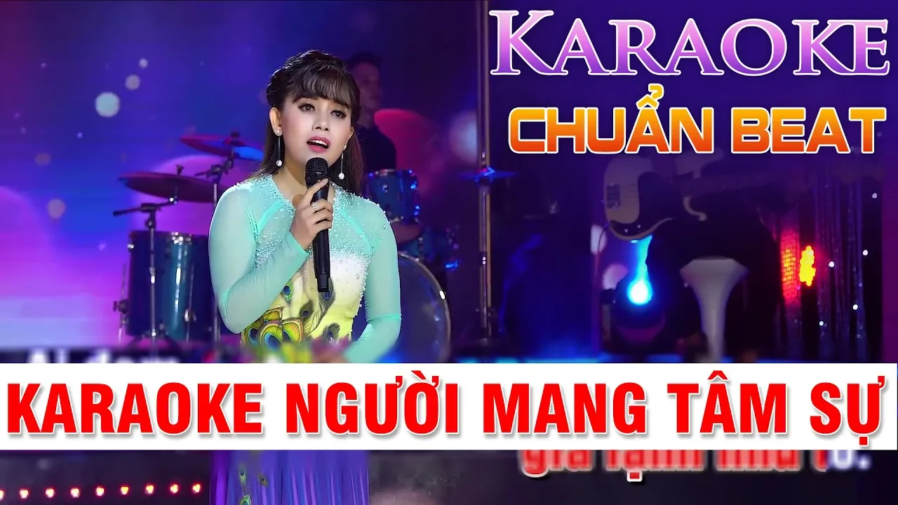 KARAOKE - Người Mang Tâm Sự (Có Hò) | Beat Tone Nữ | Hồng Quyên