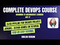Day-17 Pipeline for Docker Project Jenkins GitHub Hands-On Tutorial 2025 English