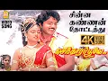 Download Lagu Chinna Kannan - 4K Video Song | சின்ன கண்ணன் தோட்டத்து | Vijayakanth | Ramki | Nirosha | Manoj–Gyan