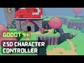2 5D Character Controller in Godot Smooth Movement Jumping Gravity