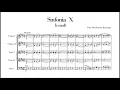 Felix Mendelssohn - String Symphony No. 10, in B minor