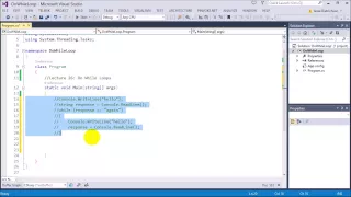 Learn C for beginners 26 - Do While Loops