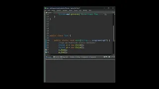 Method Hiding in java