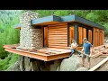 Download Lagu Couple Builds Cozy Off-Grid Cabin From Scratch | 1-Year Timelapse by @woodjunkie_yt